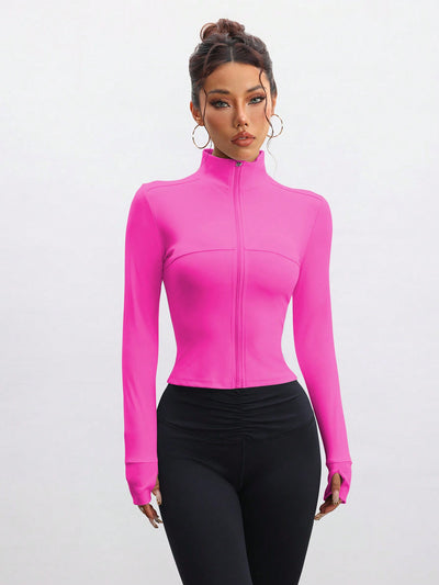 Chaqueta Deportiva Protectora Solar Transpirable con Cierre - Image 6