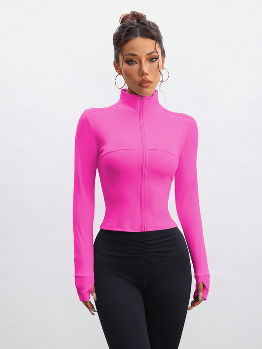 Chaqueta Deportiva Protectora Solar Transpirable con Cierre - Image 6