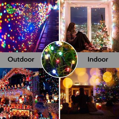 Luces Navideñas LED Solares Impermeables para Exterior - Image 3