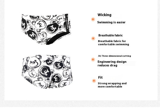 Traje de Baño de Competencia Profesional para Adolescentes - Image 11