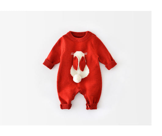 Mameluco Tejido Otoño Invierno Bebé Diseño Conejito Cartoon - Image 10