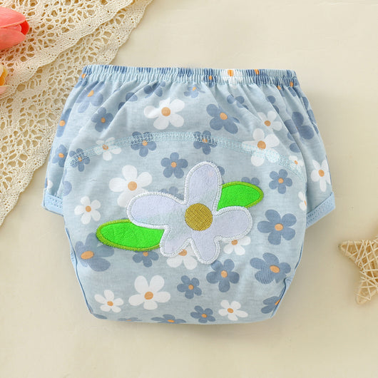 Pantalones de Entrenamiento para Bebé Recién Nacido Impermeables de Tela - Image 7