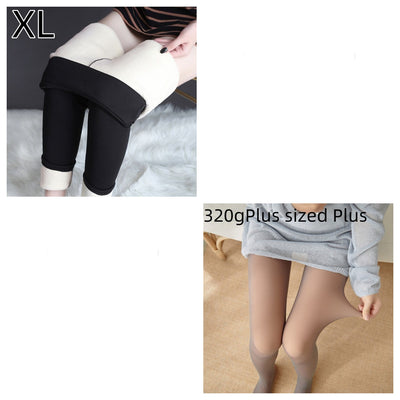 Leggings Térmicos de Cachemira Oversized para Otoño e Invierno - Image 2