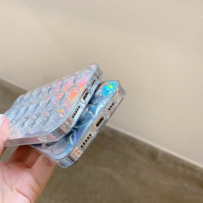 Funda Transparente 3D con Grabado Láser Love para Celular - Image 9