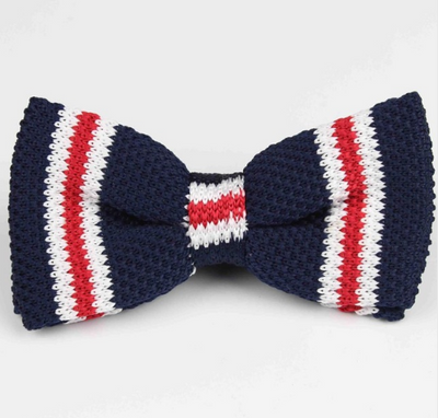 Corbata Mariposa Tejida Ajustable Doble Capa - Diseño Moderno Unisex - Image 29