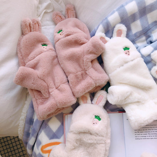 Guantes Térmicos Coreanos para Mujer - Terciopelo Grueso y Cálido - Image 46