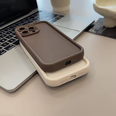 Funda Silicona Integral de Color Sólido para Teléfono - Image 14