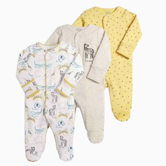 Conjunto de 3 Piezas para Bebé - Vestido de Mes Lunar en Caja de Regalo - Image 14