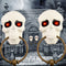 Timbre de Horror para Halloween Blanco