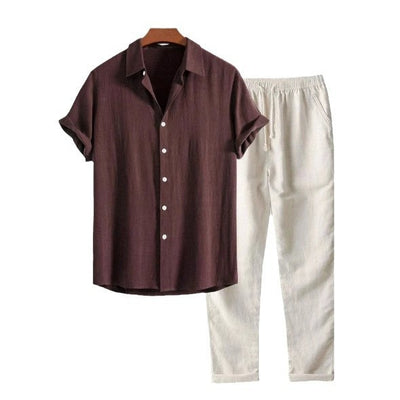 Camisa Slim Fit para Hombre - Traje Ejecutivo Moderno - Image 12