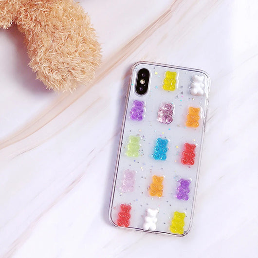 Funda Protectora Ositos Candy para iPhone 7 8 Plus - Carcasa Suave de Epoxi - Image 9