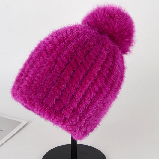 Gorro de Piel de Visón Coreano Premium - Calidez y Lujo - Image 8