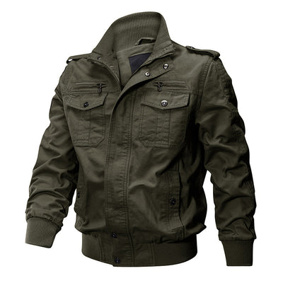Chaqueta de Trabajo Suelta en Algodón - Image 4