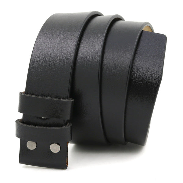 Cinturón de Cuero para Hombre 38cm sin Hebilla