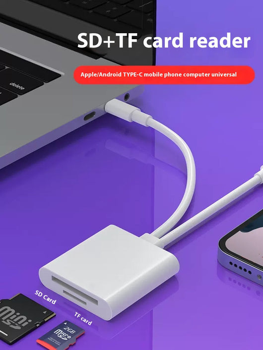 Adaptador Universal USB-C con Lector de Tarjetas de Memoria - Image 6