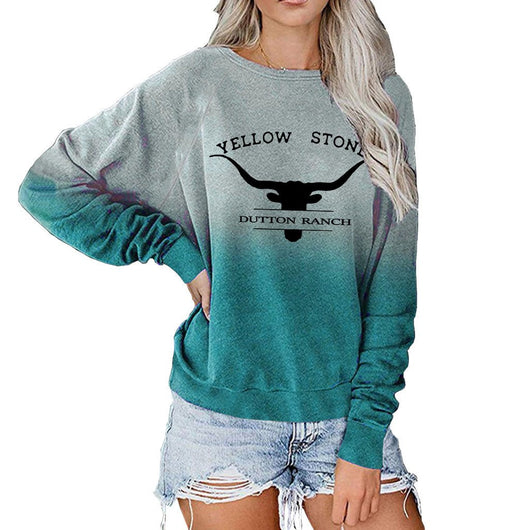 Suéter Casual de Cuello Redondo con Estampado 3D para Mujer - Image 12