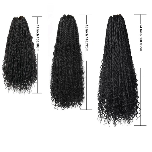 Cabello Trenzado Africano de Fibra Sintética - Trenzas de Ganchillo de 3 Hebras - Image 10