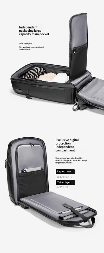 Mochila de Viaje Ejecutiva de Gran Capacidad para Hombres - Image 9