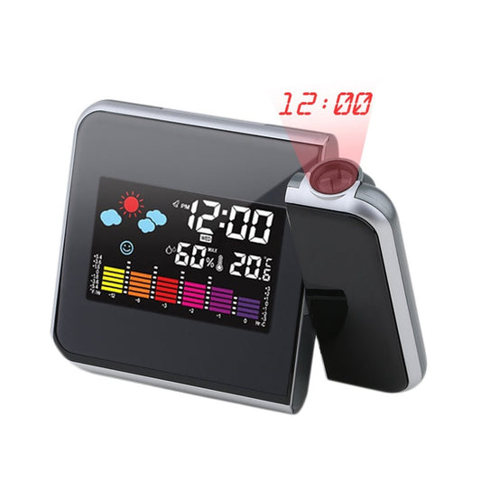 Reloj Despertador Digital con Proyección de Luz