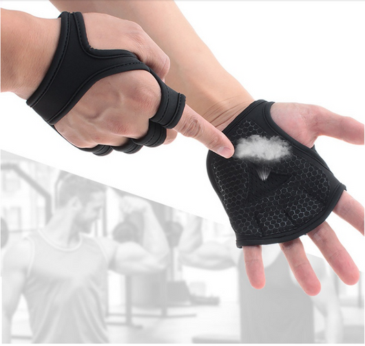Guantes de Levantamiento con Dedos Abiertos - Protección Transpirable para Gym - Image 5