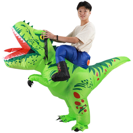 Disfraz Inflable Dragón Corredor para Actividades Familiares - Image 2
