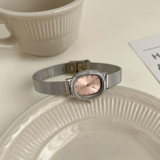 Reloj Elegante para Mujer con Malla Metálica - Diseño Minimalista Resistente al Agua - Image 5