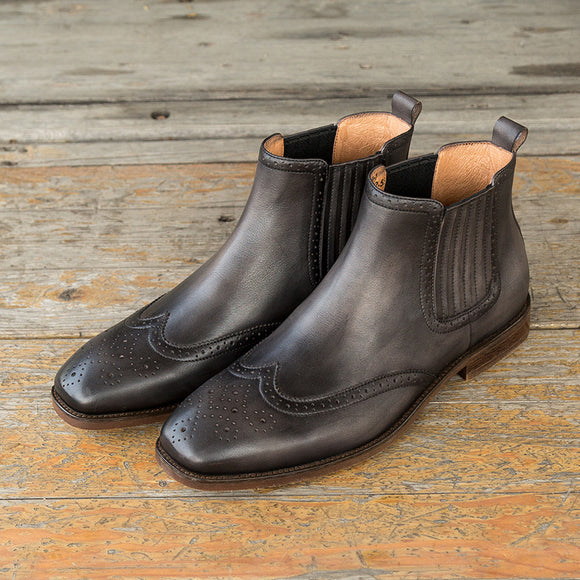 Botas Casuales Antipelaje con Cordones para Hombre