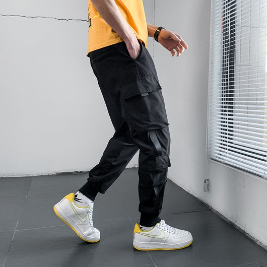 Pantalones Deportivos Ajustados con Múltiples Bolsillos - Image 3
