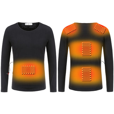 Ropa Térmica Eléctrica Unisex con Carga Rápida y Forro Polar - Image 3