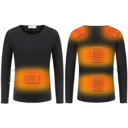 Ropa Térmica Eléctrica Unisex con Carga Rápida y Forro Polar - Image 3