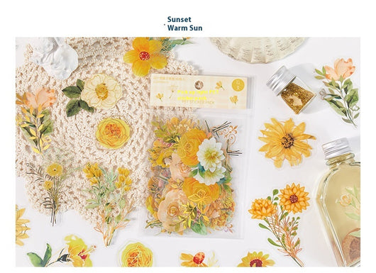 Cuaderno de Flores y Plantas - Material Decorativo 40 Piezas - Image 26