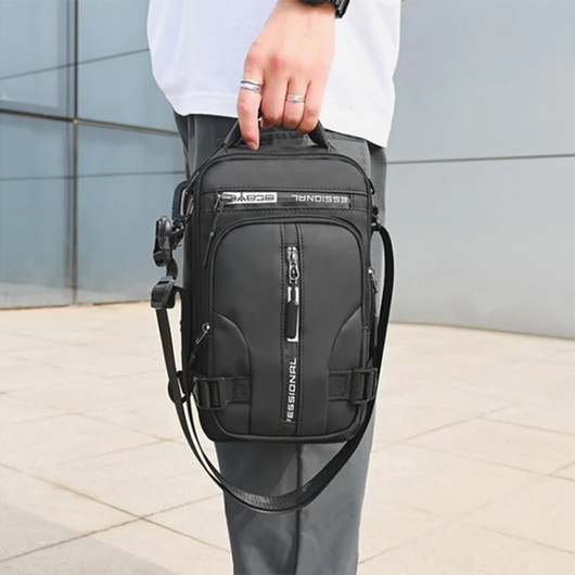Mochila Cruzada Multifuncional para Hombre - Bolsa Pecho y Hombro - Image 5