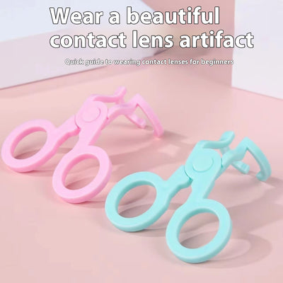 Pinza Auxiliar para Lentes de Contacto Cosméticos de Aumento