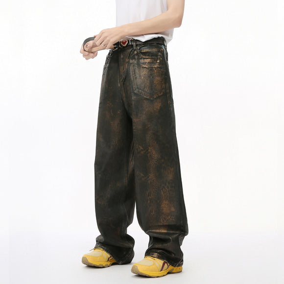 Jeans Reversibles de Bolsillo con Estilo Urbano Moderno