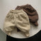 Pantalones Invierno Niños y Niñas Coreanos Acolchados a Rayas