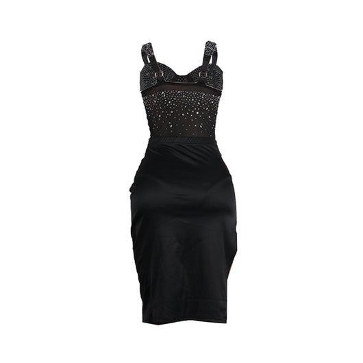 Conjunto de Dos Piezas con Strass, Espalda Descubierta en Dos Colores - Image 34
