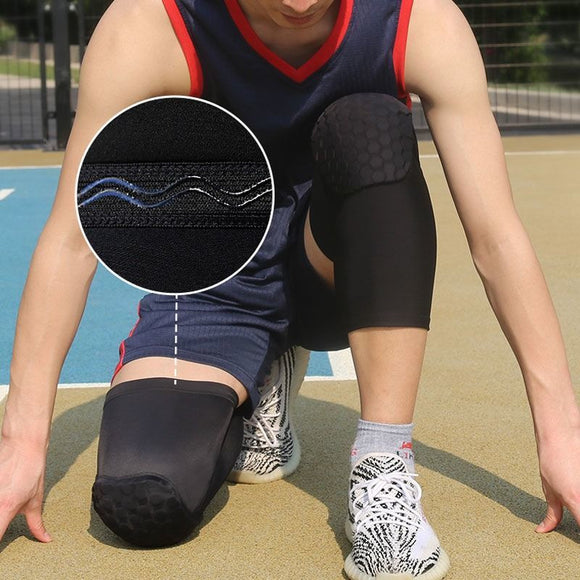 Basketball Knee Pads with Honeycomb Protection - Anti-Impact Gear