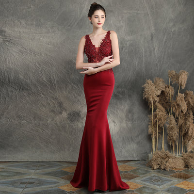 Vestido de Novia Largo con Apliques y Pedrería - Image 19