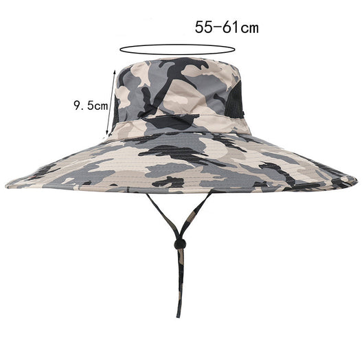 Gorro Camuflado Protector Solar Transpirable para Pesca y Aventura - Image 9