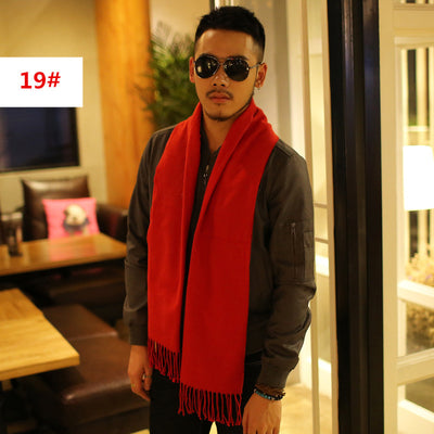 Bufanda Cuadrille Cálida para Hombre - Estilo Casual Versátil - Image 17
