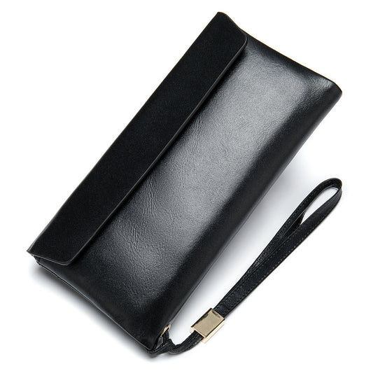 Billetera de Cuero Genuino Retro con Múltiples Compartimientos - Image 6