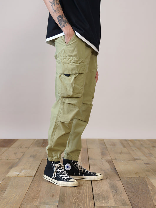 Pantalones Cargo Cortos Casual para Hombre - Estilo Otoño Multibolsillos - Image 5