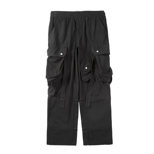 Pantalones Cargo Hombre con Bolsillos Velcro - Marca Tide - Image 2