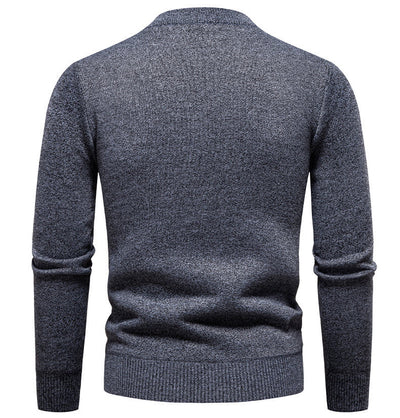 Suéter Tejido Cuello Redondo Cálido y Casual para Hombre - Image 29