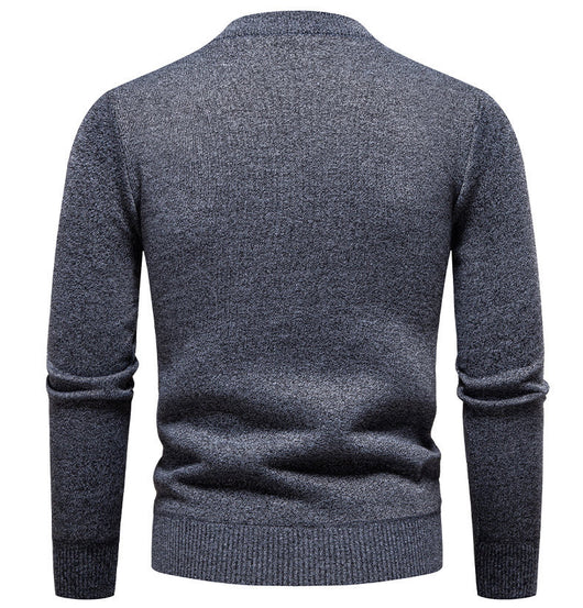 Suéter Tejido Cuello Redondo Cálido y Casual para Hombre - Image 29