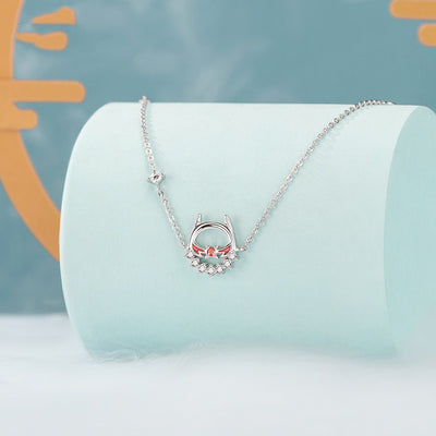 Pulsera de Plata Esterlina para Mujer con Detalles Blancos - Image 10