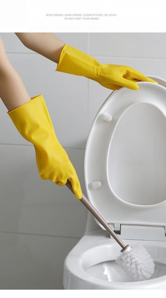 Guantes de Látex Reforzados para Lavar Platos y Trabajo - Image 11