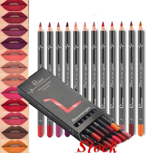Delineador de Labios 36 Colores Resistente al Agua - Tonos Desnudos