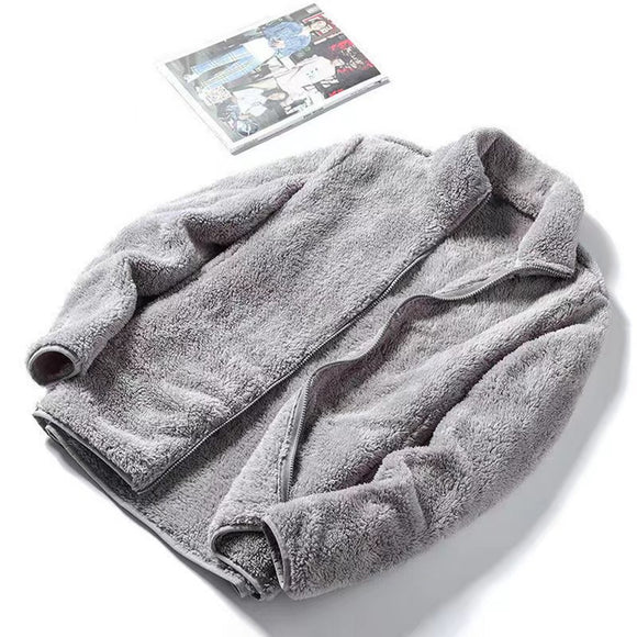 Cardigan Deportivo de Forro Polar para Mujer con Cierre de Cremallera