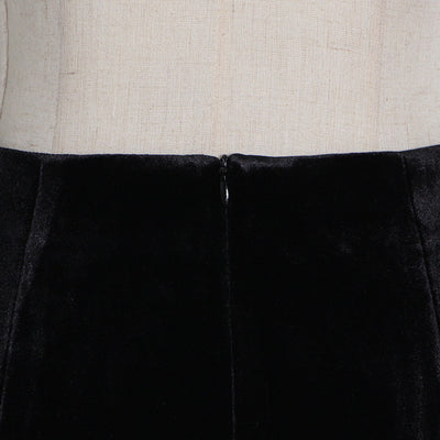Blusa Ante Cuello Alto con Flecos y Falda Cadera - Image 18